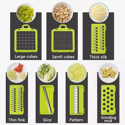 Mandolina Picatodo Multifuncional Para Verduras Y Frutas
