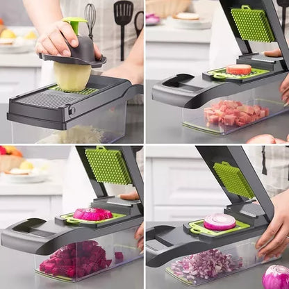 Mandolina Picatodo Multifuncional Para Verduras Y Frutas