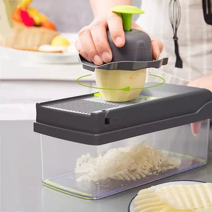 Mandolina Picatodo Multifuncional Para Verduras Y Frutas