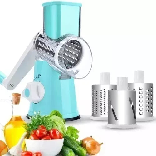 🥗🍠🥦MOLINO RAYADOR TIPO TAMBOR DE FRUTAS Y VERDURAS CON VENTOSA DE SUCCION🥗🍠🥦